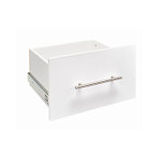 ClosetMaid SuiteSymphony 16 x 10 Inch Tall Modern Drawer For SuiteSymphony Closet Organization Collection Pure White