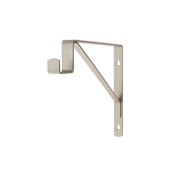 ClosetMaid SuiteSymphony Center Closet Rod And Shelf Support Bracket For ClosetMaid SuiteSymphony Collection Nickel