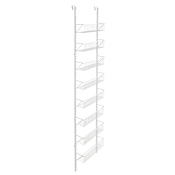 ClosetMaid ClosetMaid 77"H x 18"W 8 Tier Wall Mount of Over the Door Closet, Bedroom, Pantry Basket Organizer White