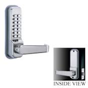 Codelocks Mechanical Medium Duty Leverset with a Full Sized Lever Handles from the CL400 Collection Stainless Steel