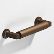 Colonial Bronze 1362 Series Modern 8" Center to Center Luxury Solid Brass Barrel Style Cabinet Handle / Drawer Pull - Made in USA Matte Oil Rubbed Bronze