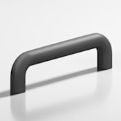 Colonial Bronze 222 Series 12" Center to Center Luxury Wire Style Solid Brass Appliance Handle / Pull - Made in USA Matte Graphite