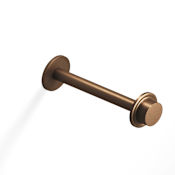 Colonial Bronze ER110 Solid Brass 9-3/4 Inch Fixed Valet Rod Matte Oil Rubbed Bronze