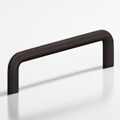 Colonial Bronze 206 Series 10" Center to Center Solid Brass Wire Style Cabinet Handle / Drawer Pull Matte Dark Statuary Bronze