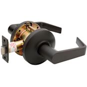 Copper Creek Grade 2 Heavy Duty Passage Leverset with the Avery Style Lever Oil Rubbed Bronze