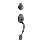 Copper Creek Colonial Sectional Exterior Only Keyed Entry Single Cylinder Handleset Tuscan Bronze