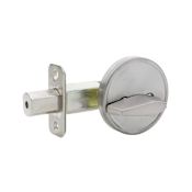 Copper Creek Single Cylinder One Sided Interior Deadbolt with Thumbturn Satin Stainless