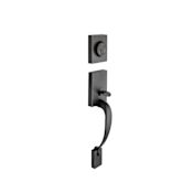 Copper Creek Fashion Sectional Exterior Only Dummy Handleset Black