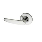 Copper Creek Jayne Style Single Dummy Door Lever from the E Series Polished Stainless