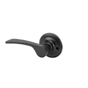 Copper Creek Kash Left Handed Single Dummy Lever with Round Rose Black