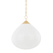 Corbett Lighting Semilla 5" Wide Mini Pendant Vintage Brass