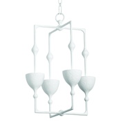 Corbett Lighting Antalya 16" Wide Pendant Gesso White