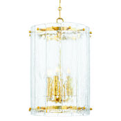 Corbett Lighting Rio 6 Light 15" Wide Pendant Vintage Polished Brass