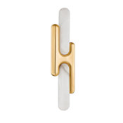 Corbett Lighting Rosalba 26" Tall 2700K LED Wall Sconce Vintage Brass
