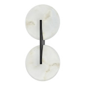 Corbett Lighting Asteria 21" Tall LED Wall Sconce Black Brass