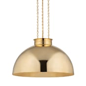 Corbett Lighting Perseus 30" Wide Pendant Vintage Brass