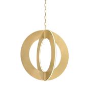 Corbett Lighting Samos 30" Wide LED Pendant Vintage Brass