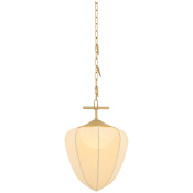 Corbett Lighting Hoshi 15" Wide Pendant Vintage Brass