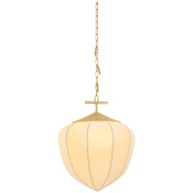 Corbett Lighting Hoshi 21" Wide Pendant Vintage Brass