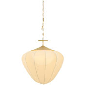 Corbett Lighting Hoshi 29" Wide Pendant Vintage Brass