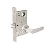 Corbin Russwin Fire Rated Grade 1 Commercial Passage Mortise Lever Set with ASB Trim Satin Chrome