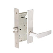 Corbin Russwin Fire Rated Grade 1 Commercial Passage Mortise Lever Set with ASP Trim Satin Chrome