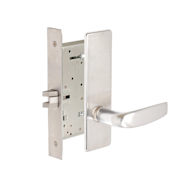 Corbin Russwin Fire Rated Grade 1 Commercial Passage Mortise Lever Set with CSM Trim Satin Chrome