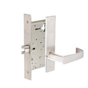Corbin Russwin Fire Rated Grade 1 Commercial Passage Mortise Lever Set with NSP Trim Satin Chrome
