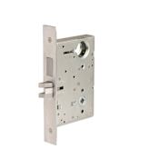 Corbin Russwin Commercial Privacy Mortise Lock Body for Knob - Less Cylinder Satin Chrome