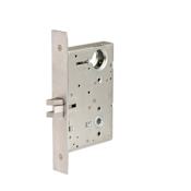 Corbin Russwin Commercial Double Cylinder Mortise Lock Body for Lever - Less Cylinder Satin Chrome