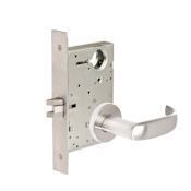 Corbin Russwin Fire Rated Panic Proof Grade 1 Commercial Privacy Mortise Lever Set with PSA Trim Satin Chrome