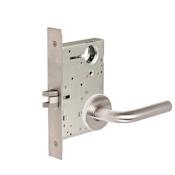 Corbin Russwin Fire Rated Panic Proof Grade 1 Commercial Privacy Mortise Lever Set with RWA Trim Satin Stainless Steel