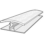 COREtec COREtec Classics 94" x 1" Vinyl Floating or Glue Down Vinyl Flooring T-Molding - Sold by Piece (7.87 LF/Piece) Montrose Oak