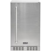 Coyote 21 Inch Wide 4.1 Cu. Ft. Right Hinge Compact Freezerless Refrigerator with LED Lights and Digital Display Stainless Steel