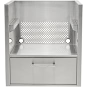 Coyote 27 Inch Wide Stainless Steel BBQ Grill Trim Kits Stainless Steel