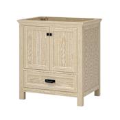 CRAFT + MAIN Brantley 30" Single Free Standing Wood Vanity Cabinet Only - Less Vanity Top Winter Oak