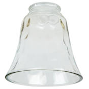 Craftmade 2 1/4" Small Bell Replacement Glass Small Bell / Hammered Clear