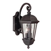 Craftmade Britannia 18" 2 Light Outdoor Wall Sconce Oiled Bronze