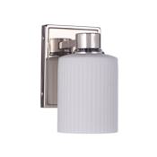 Craftmade Bretton 8" Tall Bathroom Sconce Polished Nickel