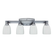 Craftmade Bridwell 4 Light 28" Wide Vanity Light Brush Nickel