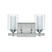 Craftmade Celeste 2 Light 12" Wide Vanity Light Brushed Polished Nickel