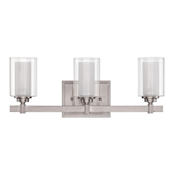 Craftmade Celeste 3 Light 20" Wide Vanity Light Brushed Polished Nickel