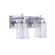 Craftmade Reeves 2 Light 14" Wide Vanity Light Chrome