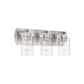 Craftmade Hendrix 3 Light 21" Wide Vanity Light Brushed Polished Nickel