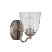 Craftmade Hillridge 10" Tall Bathroom Sconce Brushed Polished Nickel