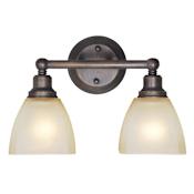Craftmade Bradley 2 Light 15" Wide Vanity Light Bronze