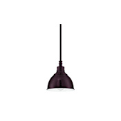Craftmade Timarron 8" Wide Mini Pendant Aged Bronze