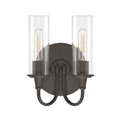 Craftmade Modina 2 Light Bathroom Vanity Light - 8 Inches Wide Espresso