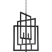 Craftmade Portrait 6 Light 19" Wide Candle Style Chandelier Espresso