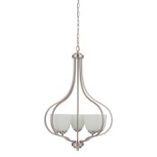 Craftmade Serene 5 Light 25" Wide Chandelier Brushed Polished Nickel